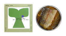 Load image into Gallery viewer, Open tin of ABC+ salmon trout in extra virgin olive oil and lemon, Portugal.