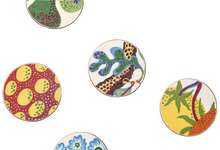 Load image into Gallery viewer, Svenskt Tenn Coasters, Vegetable Tree, Set of 6, Sweden