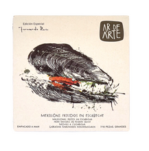 Load image into Gallery viewer, Ar de Art Fried Mussels in Escabeche Sauce, Box.  Galica, Spain.