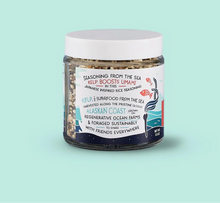 Load image into Gallery viewer, Side label of Barnacle Foods furikake seasoning.