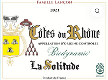 Load image into Gallery viewer, Rose Wine, Côtes-du-Rhône 2021, Organic (France) - Bottle