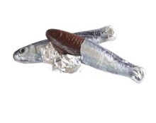 Load image into Gallery viewer, Cluizel dark chocolate unwrapped sardines.
