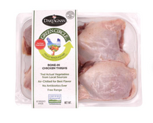 Load image into Gallery viewer, D'artagnan Green Circle Chicken Thighs, Bone-In, Skin-On, Retail Pack