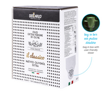 Load image into Gallery viewer, De Carlo Classico Extra Virgin Olive Oil, Bag in Box