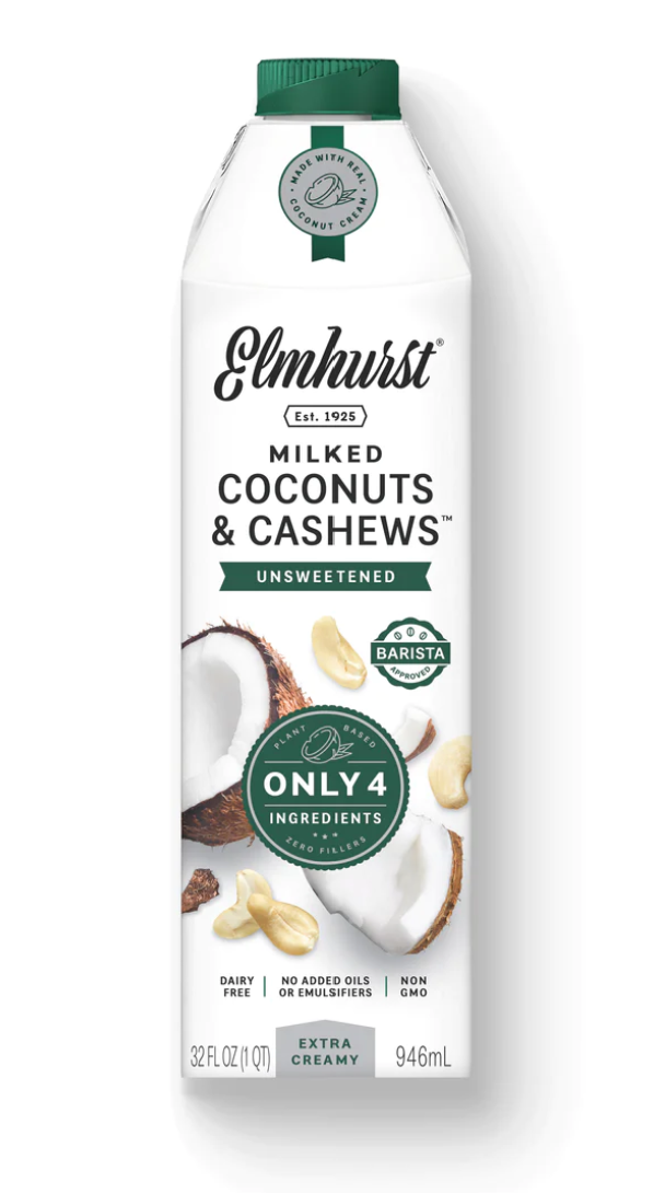 Coconut Cashew Milk Unsweetened (New York) - Shelf Stable
