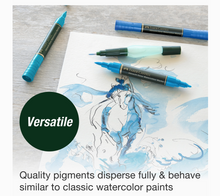 Load image into Gallery viewer, Faber Castell Albrecht Durer Watercolor Marker Plein Air Set, Blue