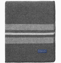 Load image into Gallery viewer, Faribault Woolen Mill Charcoal Heather Gray Natural Throw