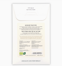 Load image into Gallery viewer, Fjak 50% Milk Chocolate with Licorice Root and Sea Salt