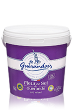 Load image into Gallery viewer, Le Guerandais 1 kg tub of Fleur de Sel, France