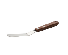 Load image into Gallery viewer, Offset Icing Spatula 4.25" Blade with Wood Handle