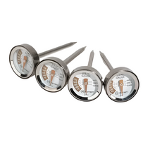 Load image into Gallery viewer, Outset Steak Thermometers 2.25", Set of 4