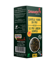 Load image into Gallery viewer, Sabarot Le Puy French Green Lentils Box