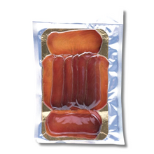 Load image into Gallery viewer, Herpac Charcuterie Del Mar packaging with a red and blue design, cured tuna loin