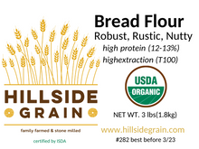 Load image into Gallery viewer, Bread Artisan Flour 12-13% (Bellevue, ID) - LARGE Bag