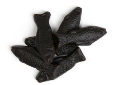 Load image into Gallery viewer, Kolsvart Smoked Black Licorice Swedish Fish
