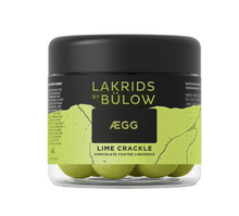 Load image into Gallery viewer, Lakrids by Bulow Lime Crackle Chocolate Coated Licorice, Denmark