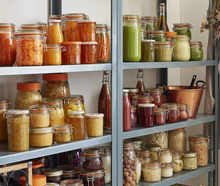 Load image into Gallery viewer, Le Parfait French Glass 3 Liter Jars with Orange Lid