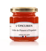 Load image into Gallery viewer, Jar of L'Epicerien Piment d'Espelette jelly on a white background