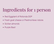 Load image into Gallery viewer, Morgan Rotunda Eggplant Tower Recipe