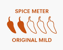Load image into Gallery viewer, Mr Bing Chili Crisp Mild, Spice Meter, 2 out of 5 peppers.