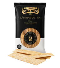 Load image into Gallery viewer, Obando Thin Spanish Flatbread Crackers
