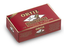 Load image into Gallery viewer, The Best!  Ortiz Red Box Oval Tin Ventresca Tuna, Spain