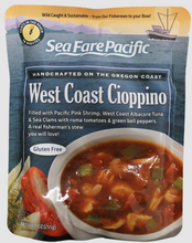 Load image into Gallery viewer, Sea Fare Pacific West Coast Cioppino Pouch Front, Oregon