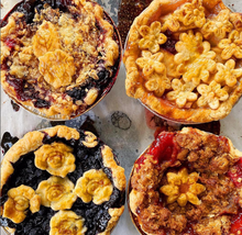 Load image into Gallery viewer, Mini Rhubarb Almond Pie (Idaho) - Baked/Frozen