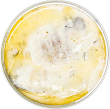 Load image into Gallery viewer, Open tin of ABC+ salmon trout in creamy dill and pickle sauce, Portugal.