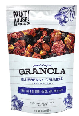 Nuthouse! Blueberry Granola Front