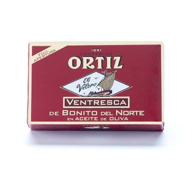 The Best!  Ortiz Red Box Oval Tin Ventresca Tuna, Spain
