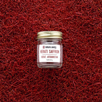 Small Jar of Burlap & Barrel Herati Saffron