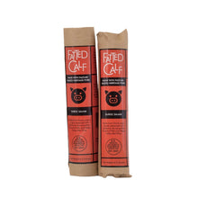 Load image into Gallery viewer, Two kraft wrapped, with red and black label, Fatted Calf single breed Duroc salami (Napa, California).