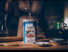 Load image into Gallery viewer, Molino Paolo Mariani Italian Pizza Flour Water & Salt on Cutting Board