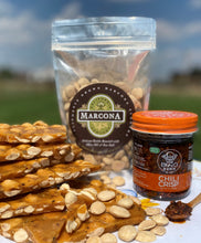 Load image into Gallery viewer, Marcona Almond Brittle Featuring Mr Bing Chili Crisp, Food Shed Idaho
