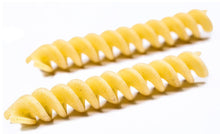Load image into Gallery viewer, two pieces of fusilli lunghi pasta