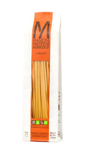 Load image into Gallery viewer, white and orange bag of estate grown pasta from Mancini Pastificio Agricolo in Le Marche, Italy