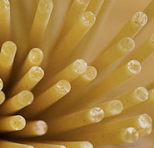 Load image into Gallery viewer, close-up of Spaghettoni pasta ends