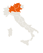 Load image into Gallery viewer, Map of where Mieli Thun Acacia Honey comes from.