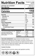 Load image into Gallery viewer, Blueberry Crumble Granola Nutritionals, NutHouse!