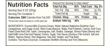Load image into Gallery viewer, Albacore Tuna Red Curry Chowder Nutritionals, Sea Fare Pacific