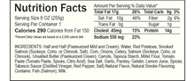 Load image into Gallery viewer, Salmon Chowder Nutritionals, Sea Fare Pacific