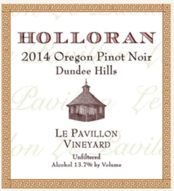 Holloran 2014 Oregon Pinot Noir Dundee Hills