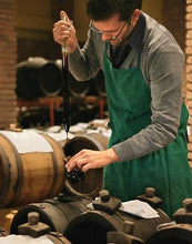 Load image into Gallery viewer, Andre Bezzecchi Producer, Testing Balsamic at Acetaia San Giacomo, Italy