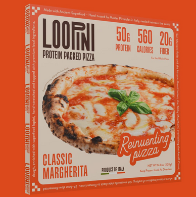 Loopini High Protein Lupini Bean Margherita Pizza, Italy