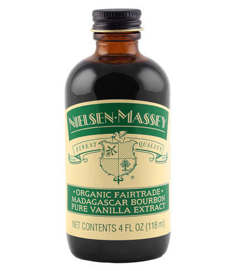 Nielsen Massey Organic Madagascar Bourbon Pure Vanilla Extract 4 oz