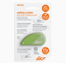 Load image into Gallery viewer, Safety Cutter with Slice Ceramic Blade Green
