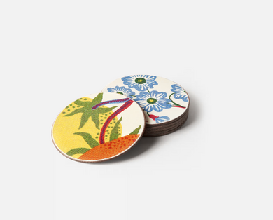 Svenskt Tenn Coasters, Vegetable Tree, Set of 6, Sweden