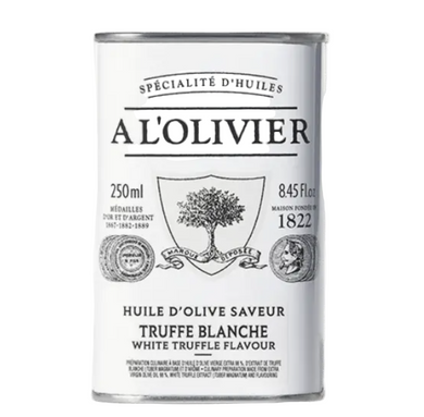 A L'Olivier White Truffle Oil Tin, France