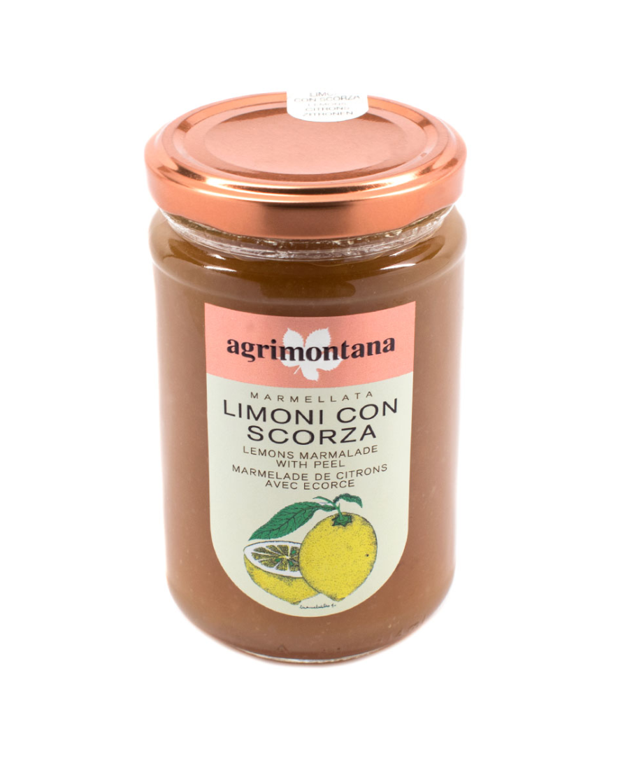 Lemon Marmalade with Peel (Italy) - Jar